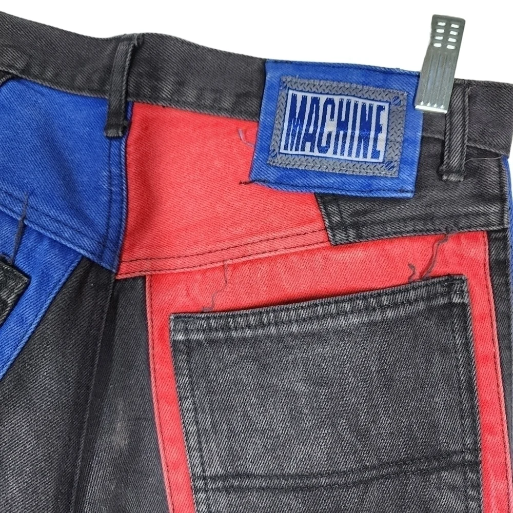 MACHINE DENIM JEANS AND MATCHING HOODED PULLOVER